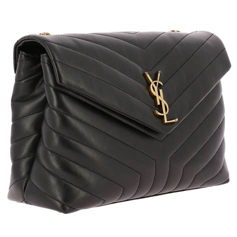 ysl tracolla trapuntata|Borse a spalla di Saint Laurent per donna .